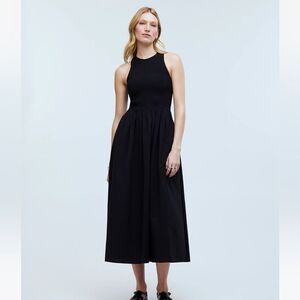 NWT Madewell The Melody Smocked Midi Dress